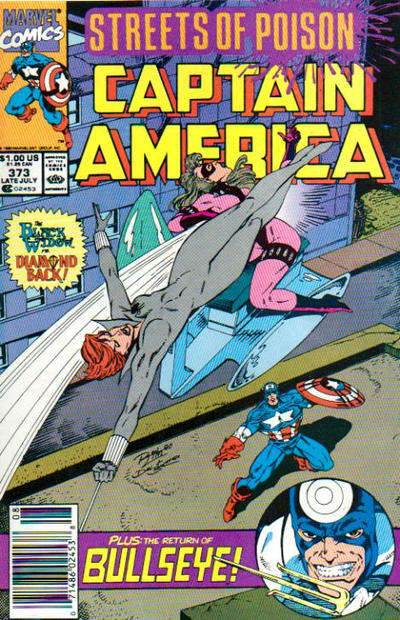Captain America (1st Series) #373 Newsstand Edition