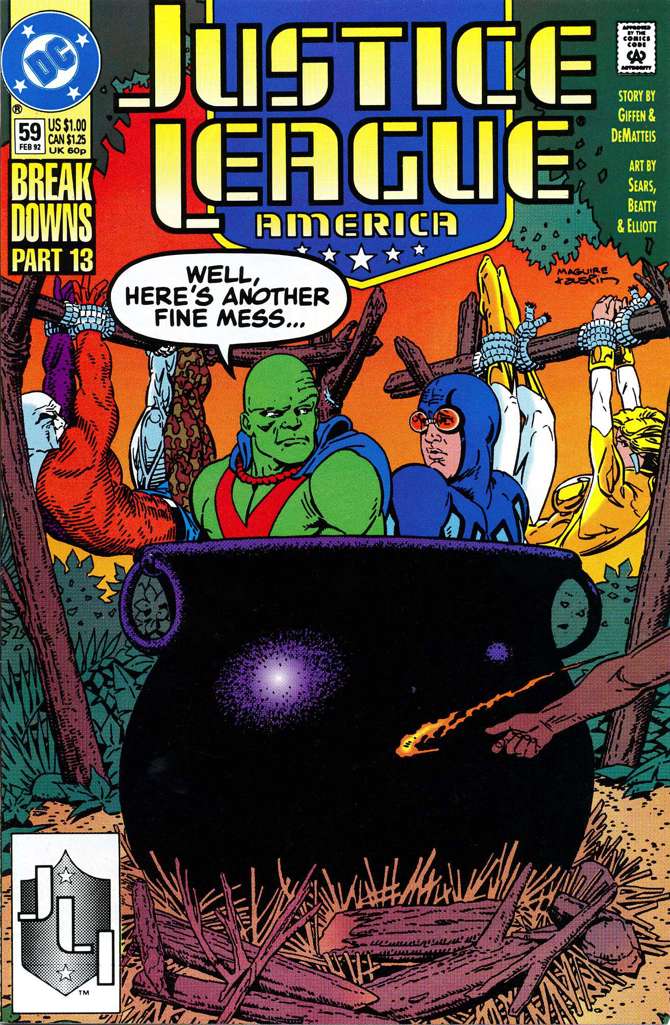Justice League America #59
