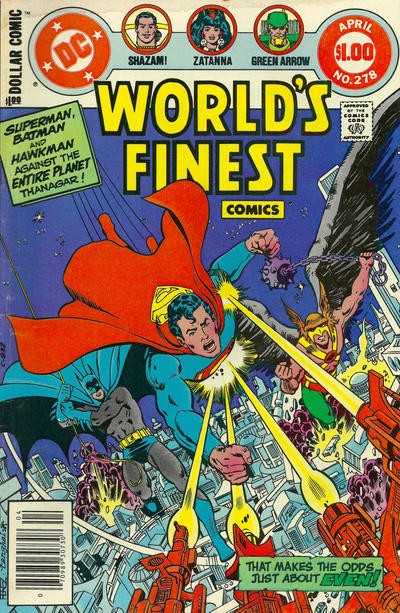 World’s Finest Comics #278 Newsstand Edition