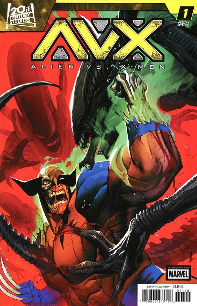 Alien vs. X-Men #1 Variation E