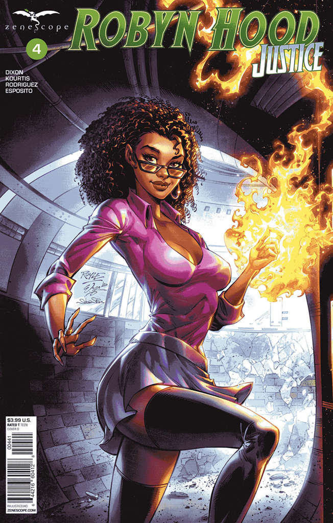 Robyn Hood: Justice #4 Variation D