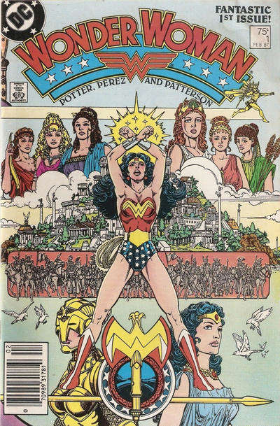 Wonder Woman (2nd Series) #1 Newsstand Edition