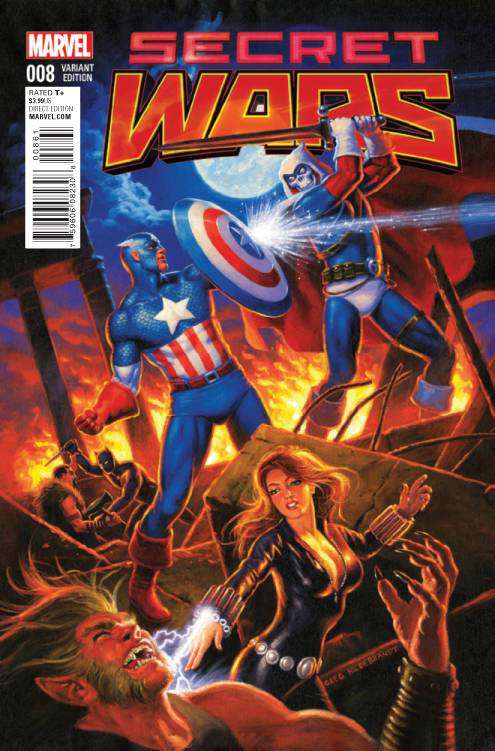 Secret Wars #8 Variation E