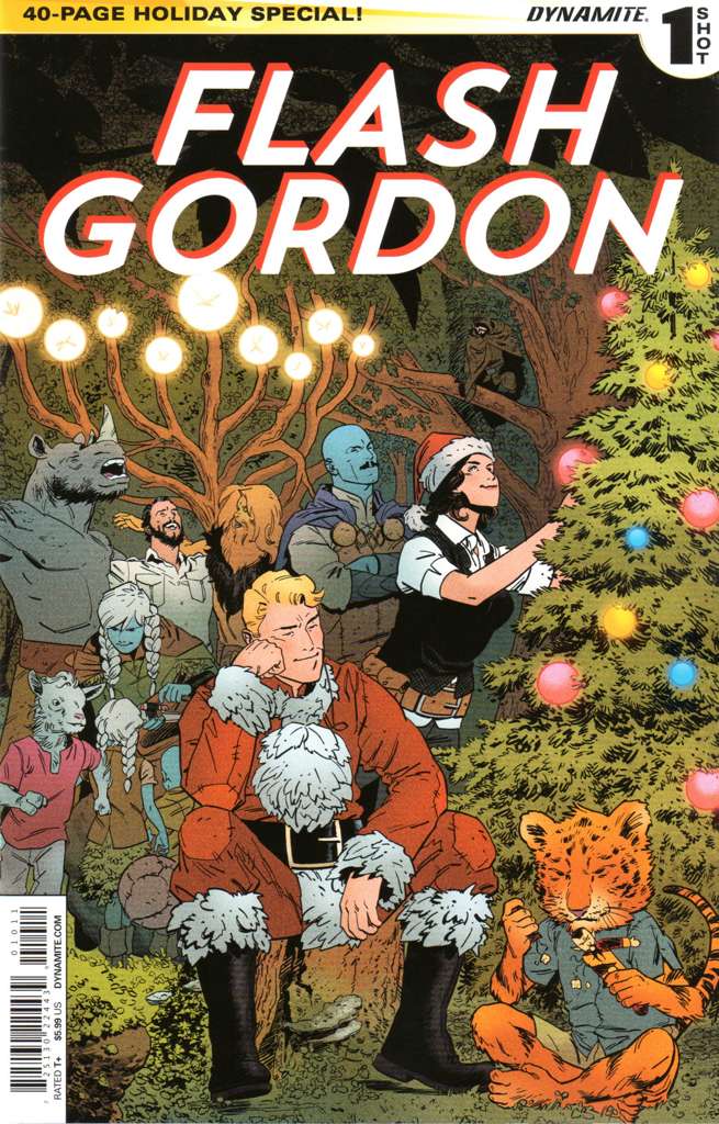 Flash Gordon (Dynamite) Holiday Special #2014 Variation A