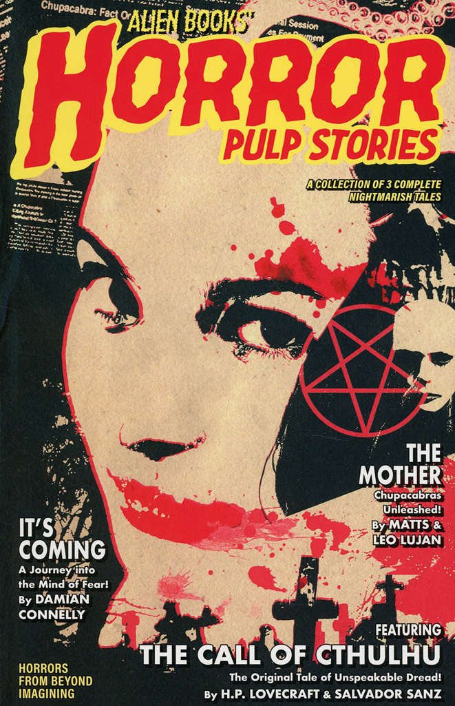 Alien Books Horror Pulp Stories