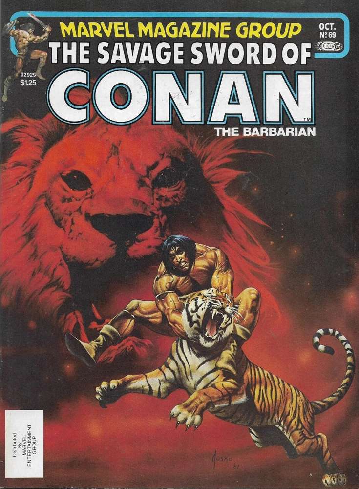 Savage Sword of Conan #69