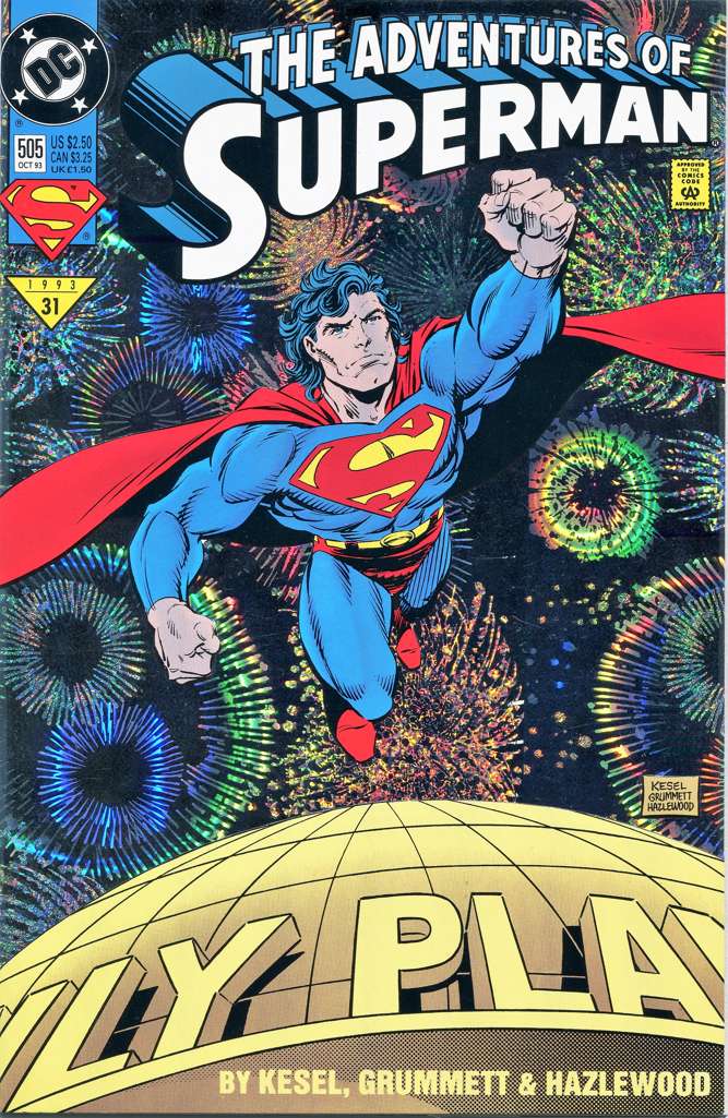 Adventures of Superman #505 Special Cover