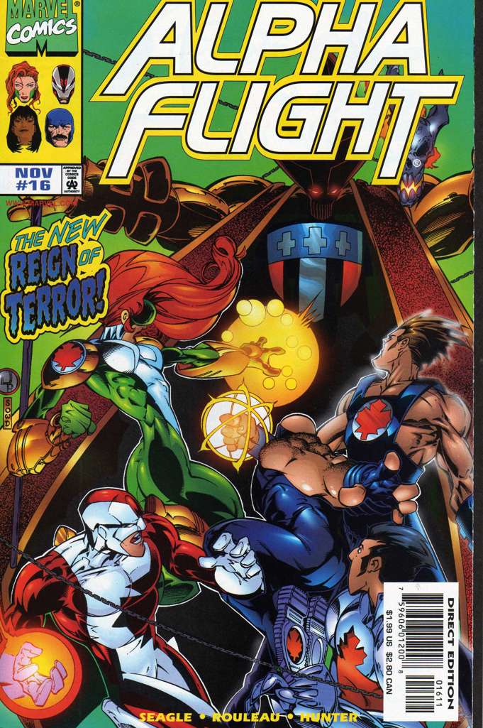 Alpha Flight (2nd Series) #16