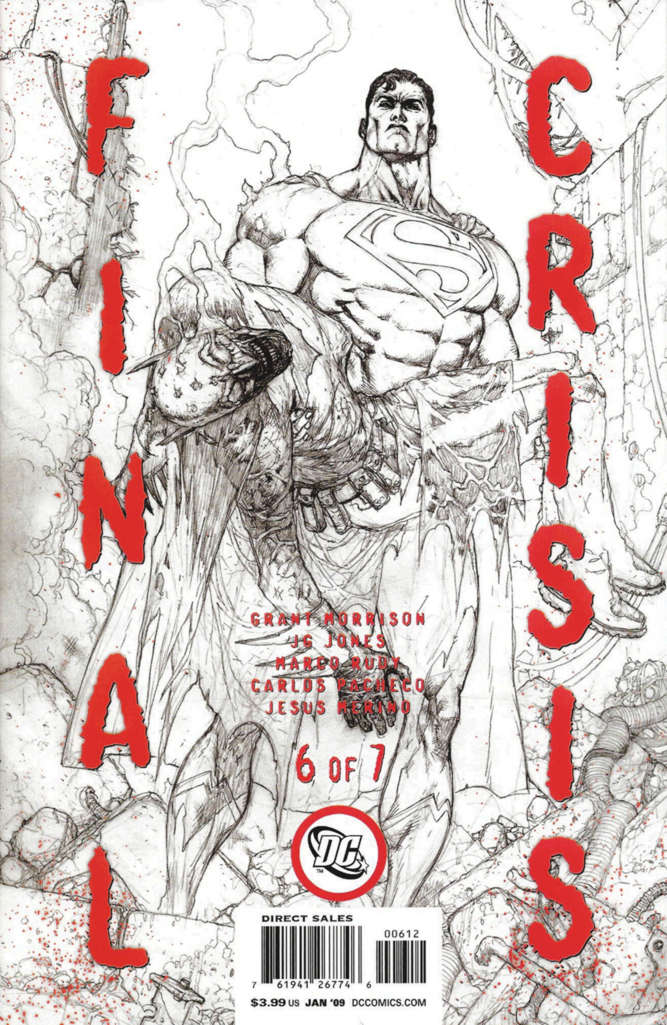 Final Crisis #6  - 2nd printing