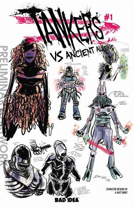 Tankers vs Ancient Aliens #1 Variation F