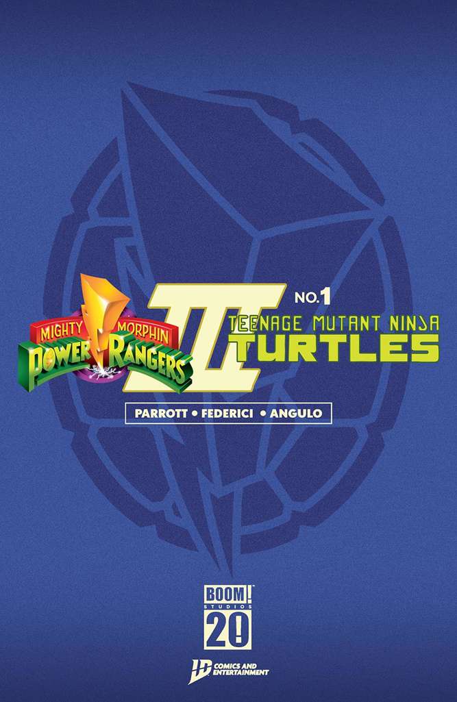 Mighty Morphin Power Rangers/Teenage Mutant Ninja Turtles III #1 Variation D