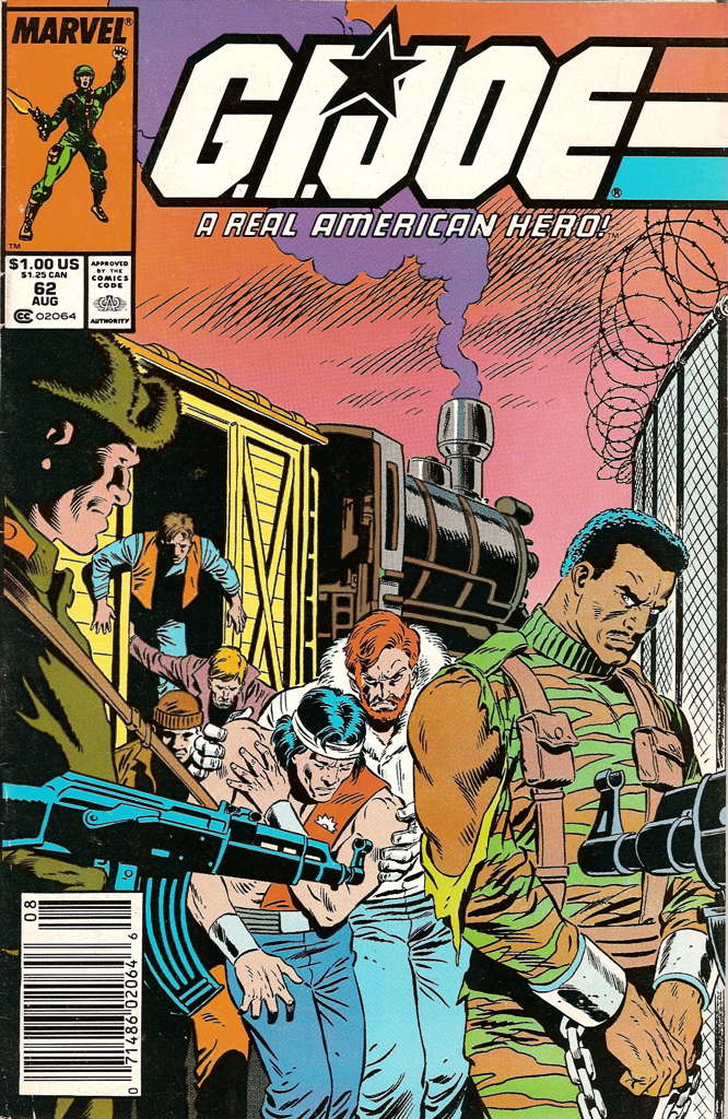G.I. Joe, a Real American Hero #62 Newsstand Edition