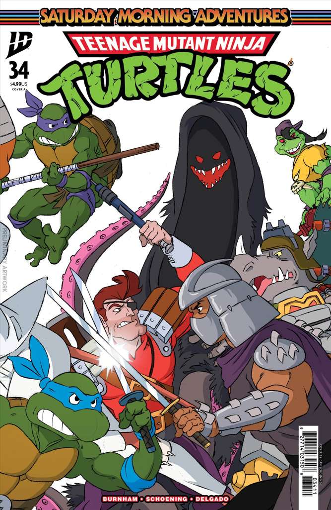 Teenage Mutant Ninja Turtles: Saturday Morning Adventures Continued #34 Variation A