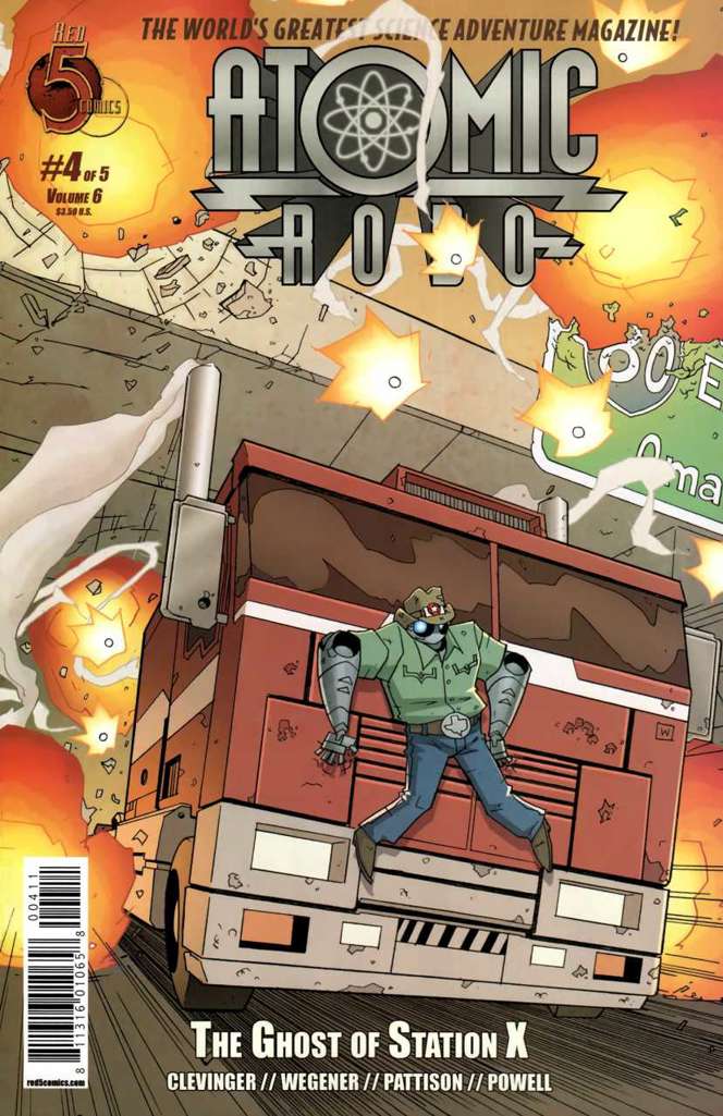 Atomic Robo and the Ghost of Station X #4