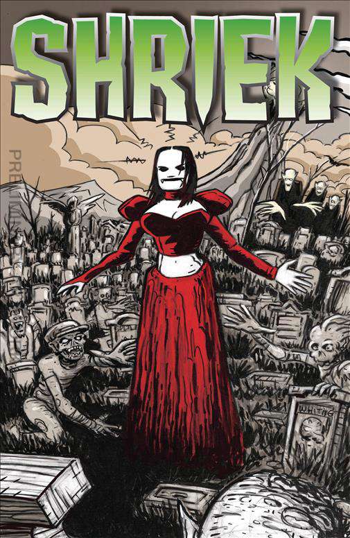 Shriek (2nd Series) #1 Variation B