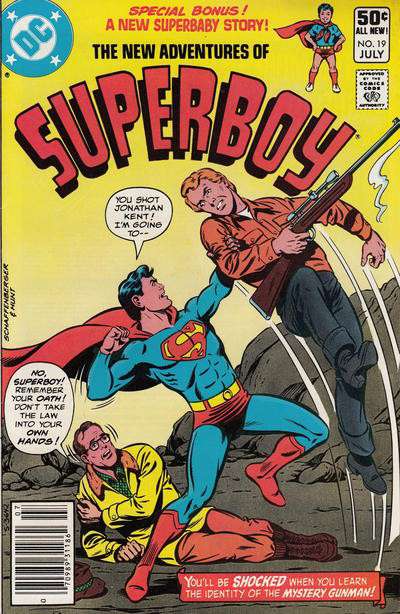 The New Adventures of Superboy #19 Newsstand Edition