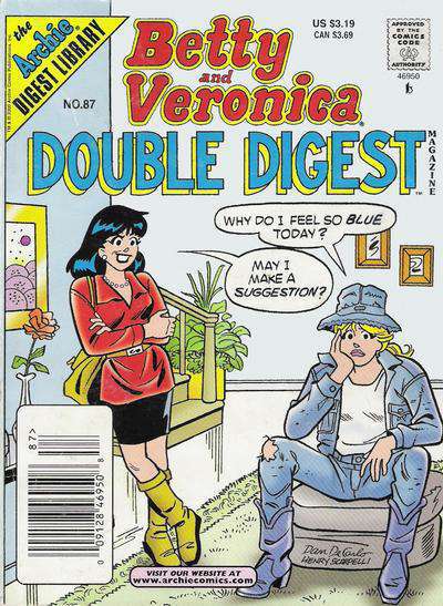 Betty and Veronica Double Digest #87 Newsstand Edition