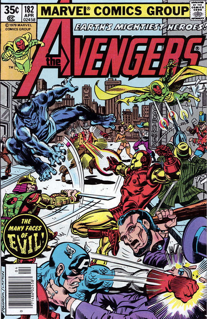 The Avengers #182