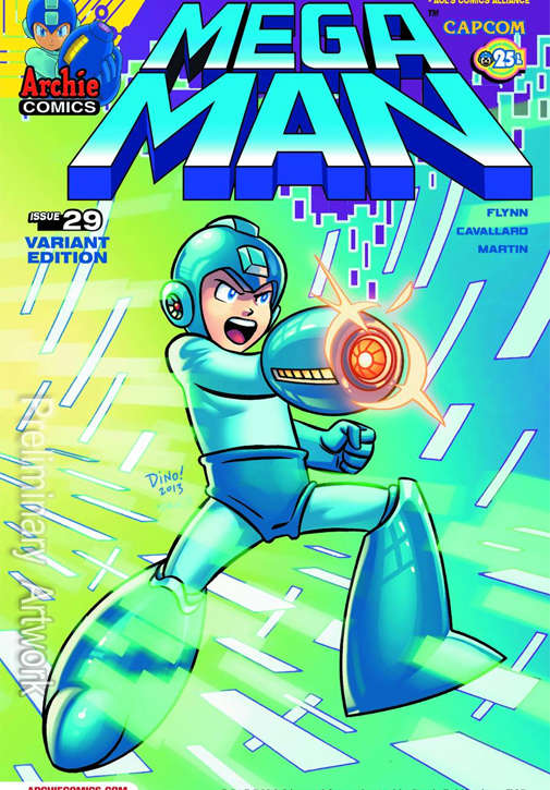 Mega Man (2nd Series) #29 Variation A