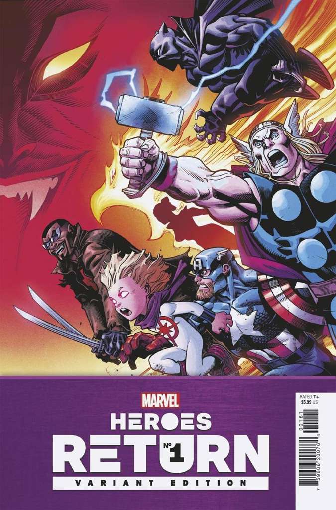 Heroes Return #1 Variation D