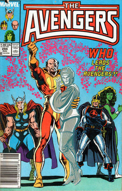 The Avengers #294 Newsstand Edition