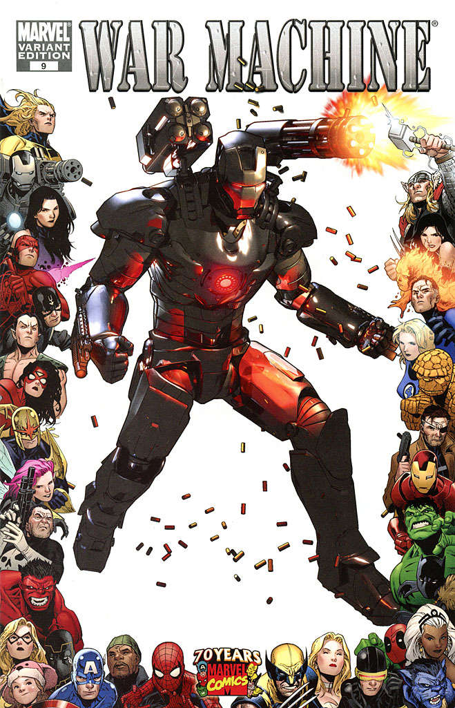 War Machine (2nd Series) #9 Variation A