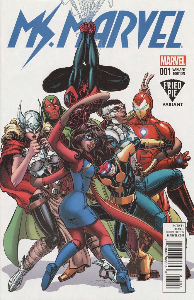 Ms. Marvel (4th Series) #1 Variation E