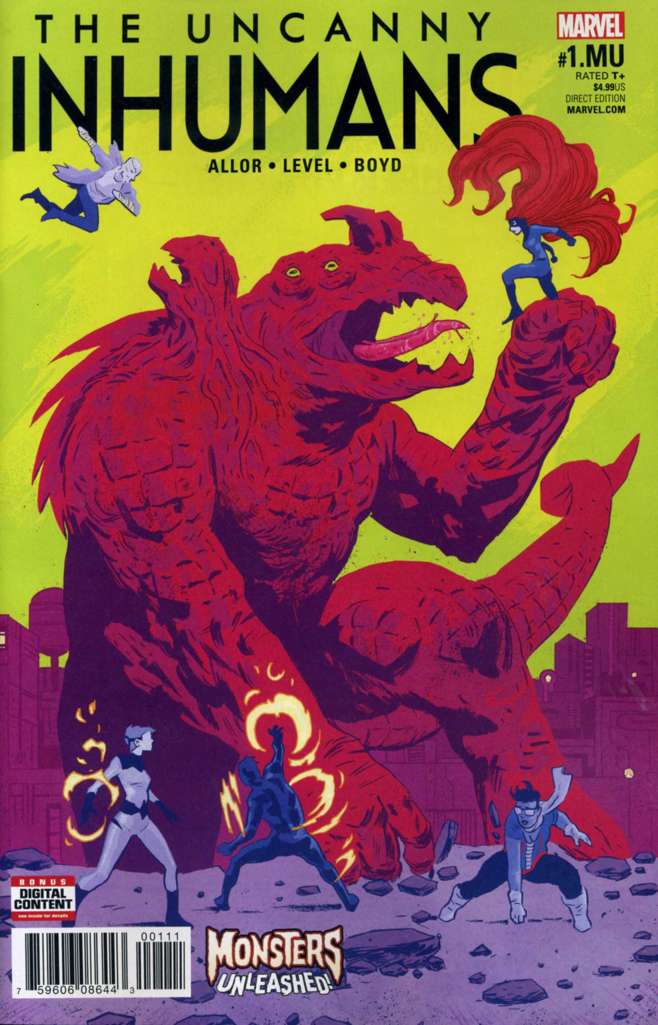 The Uncanny Inhumans (2nd Series) #1.1