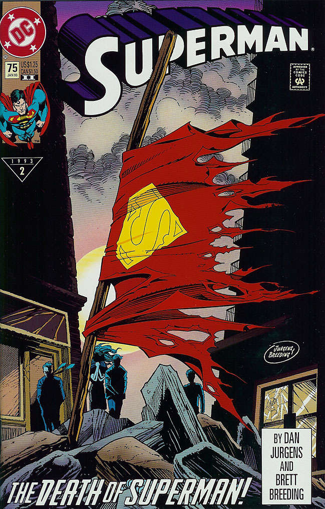 Superman (2nd Series) #75  - 2nd printing