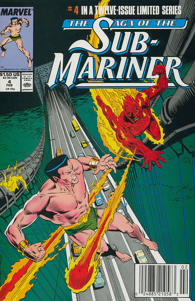 Saga of the Sub-Mariner #4