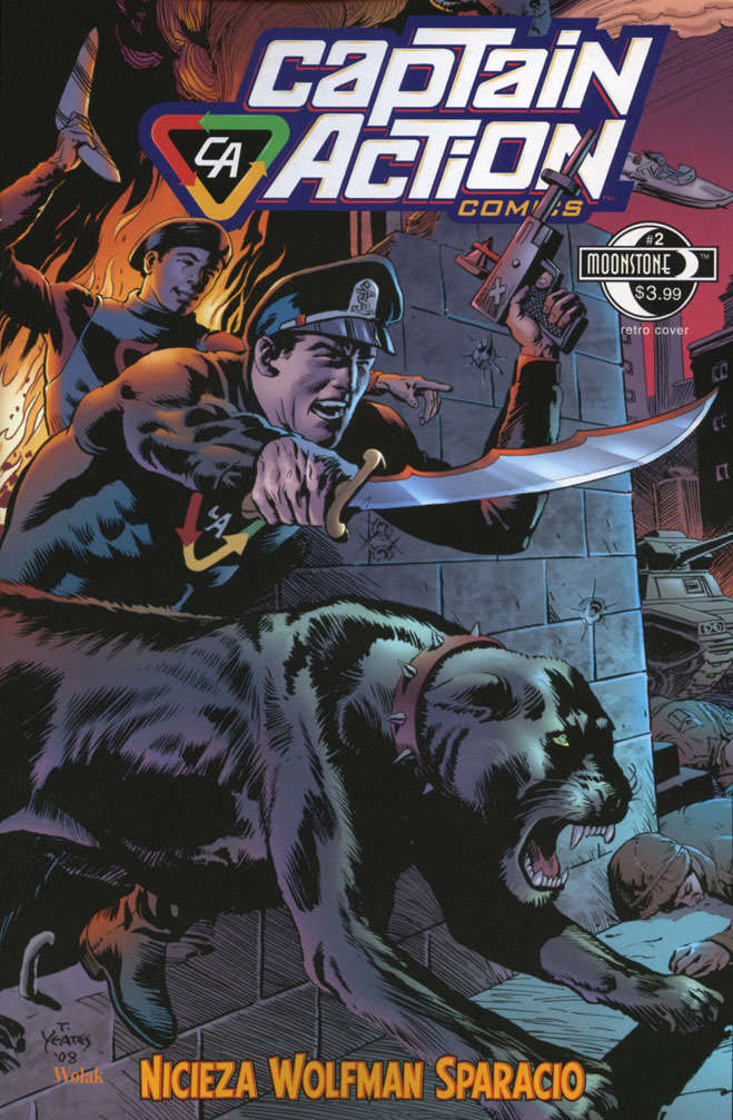 Captain Action Comics #2 Variation B