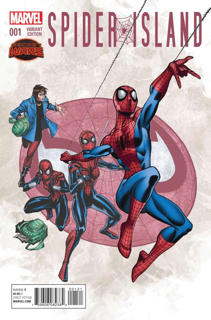 Spider-Island #1 Variation B