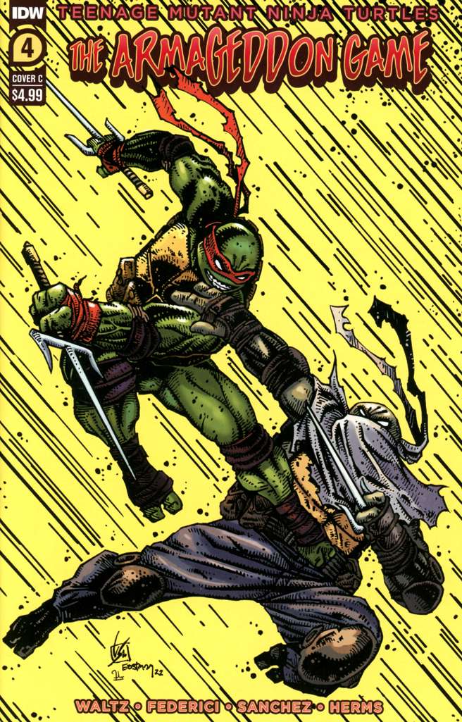 TMNT: The Armageddon Game #4 Variation D