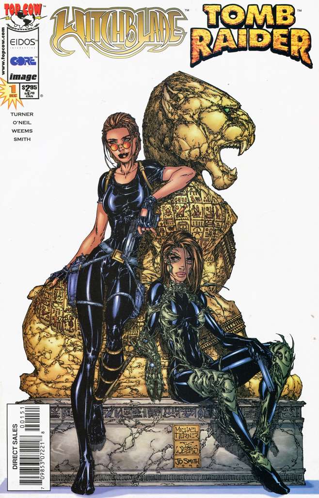 Witchblade/Tomb Raider #1 Variation B
