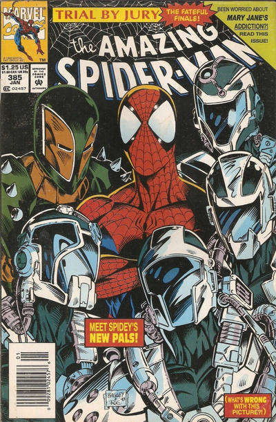 The Amazing Spider-Man #385 Newsstand Edition