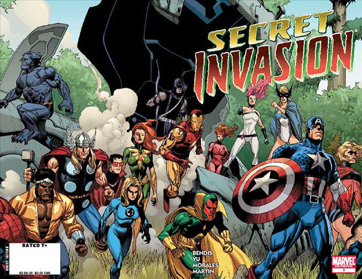 Secret Invasion #1  - 2nd printing