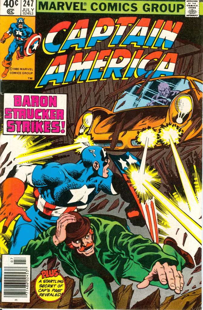 Captain America (1st Series) #247 Newsstand Edition