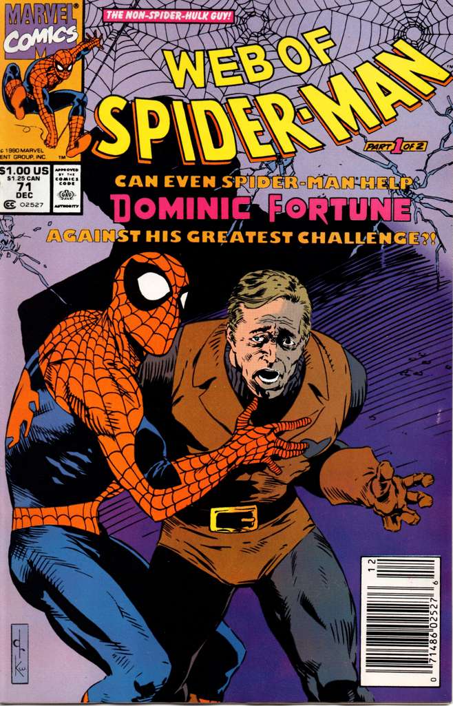 The Web of Spider-Man #71 Newsstand Edition