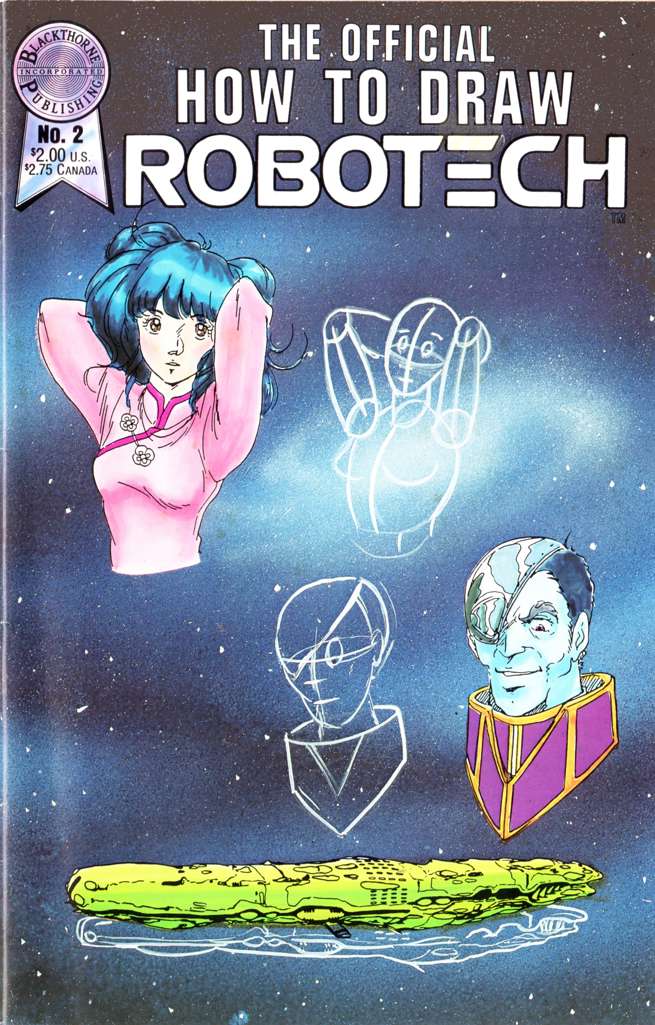 Official How to Draw Robotech #2
