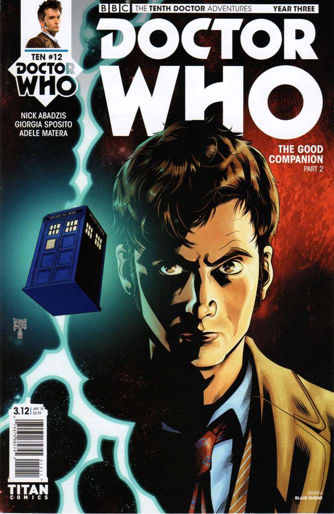 Doctor Who: The Tenth Doctor Year Three #12 Variation A