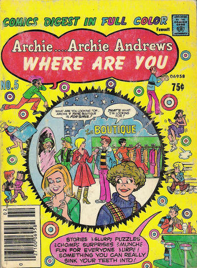 Archie…Archie Andrews, Where Are You? Digest Magazine #5