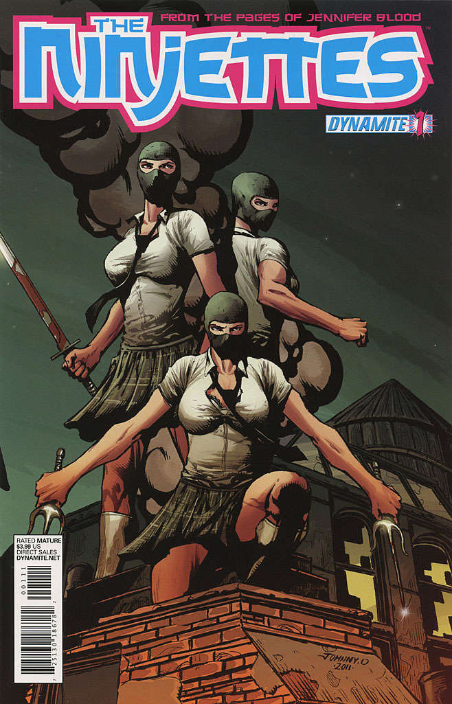The Ninjettes #1 Variation B
