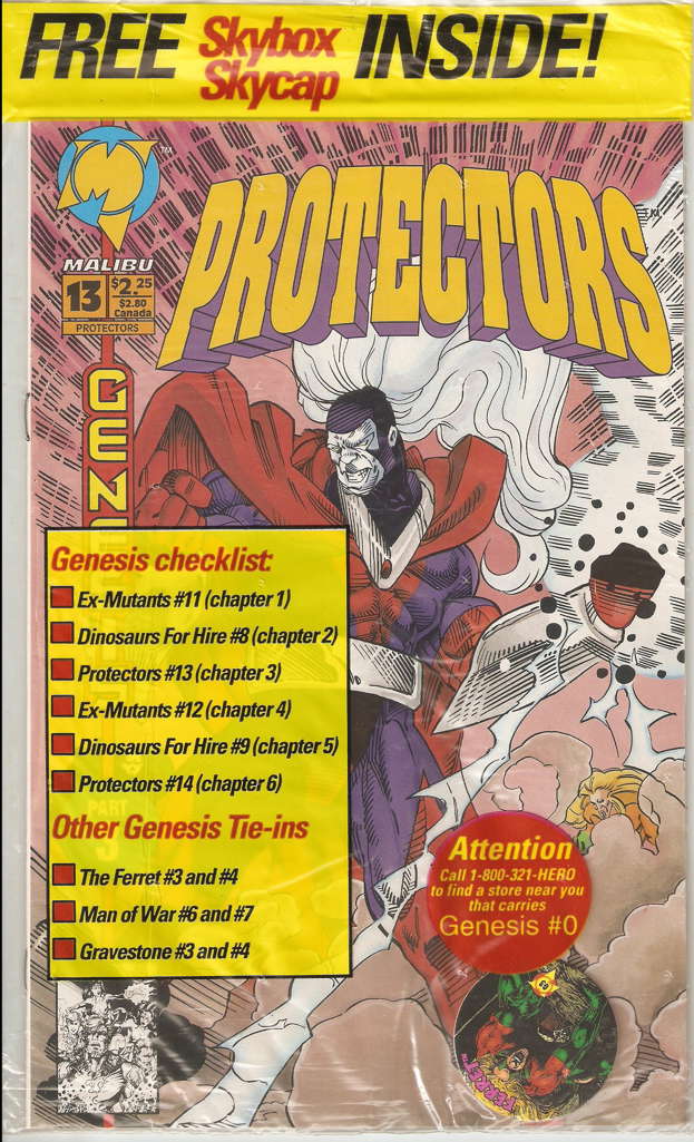 The Protectors (Malibu) #13 Collector’s Set