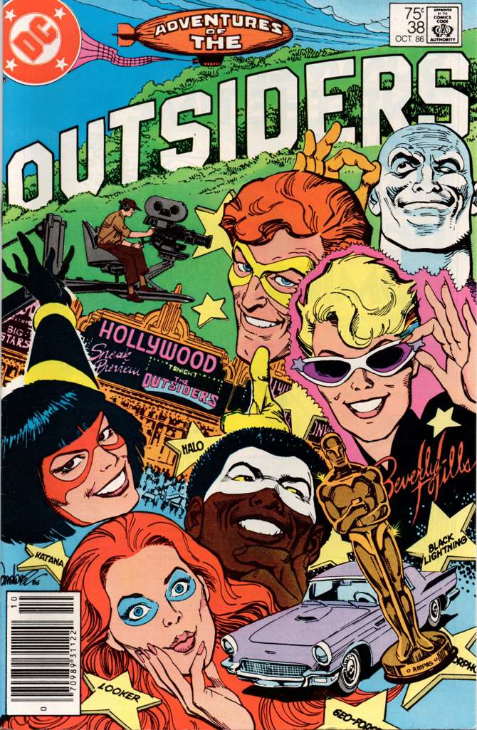 The Adventures of the Outsiders #38 Newsstand Edition