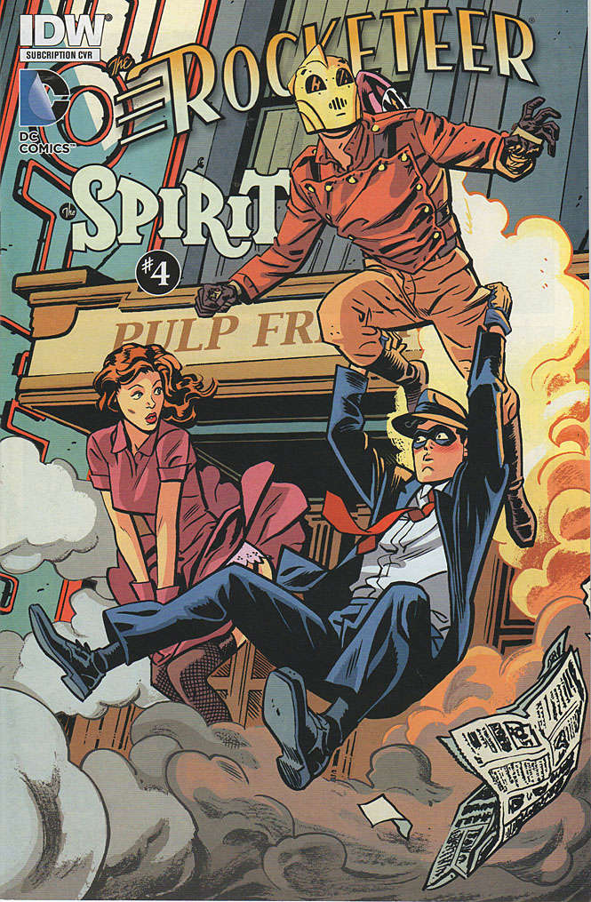 The Rocketeer/The Spirit: Pulp Friction #4 Variation A