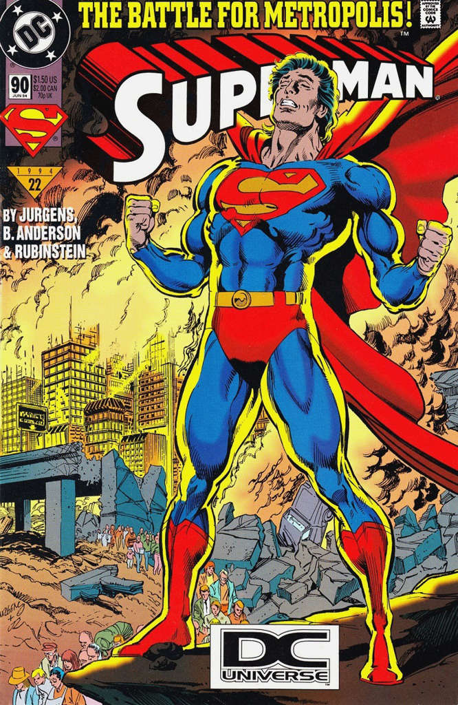 Superman (2nd Series) #90  - 2nd printing