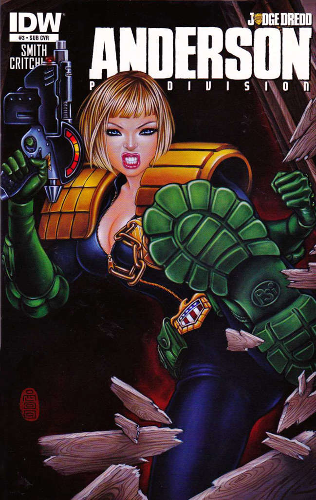Judge Dredd: Anderson, Psi-Division #3 Variation A