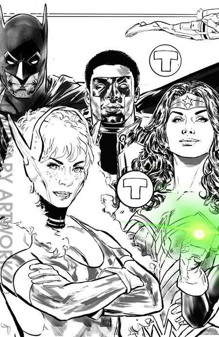 Justice League Dream Girls—A DC Pride Event #3 Variation B