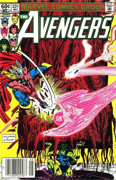 The Avengers #231 Newsstand Edition
