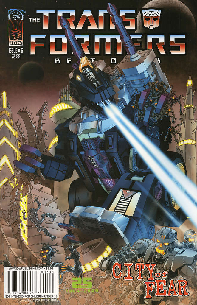 The Transformers: Best of UK: City of Fear #3